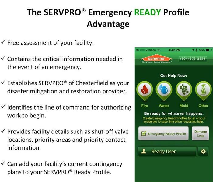 checklist of emergency ready profile