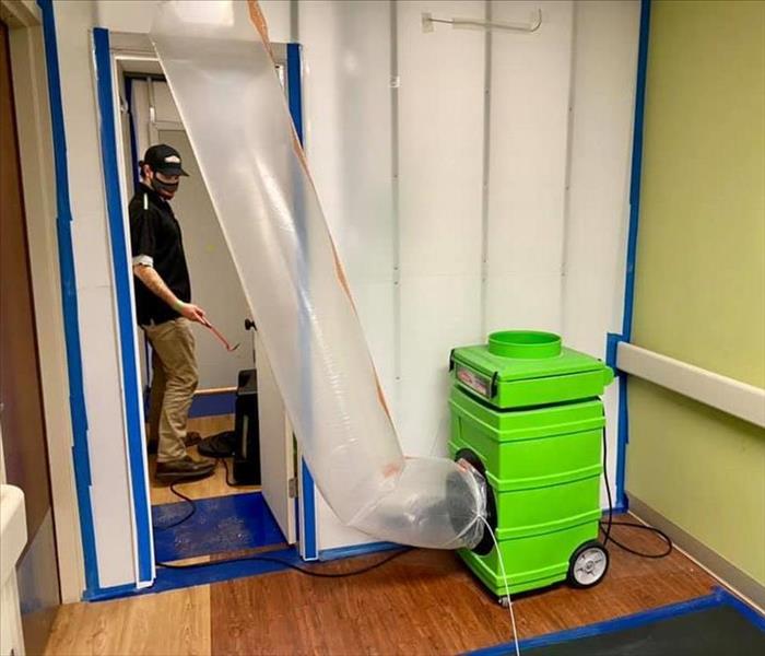 SERVPRO specialty containment